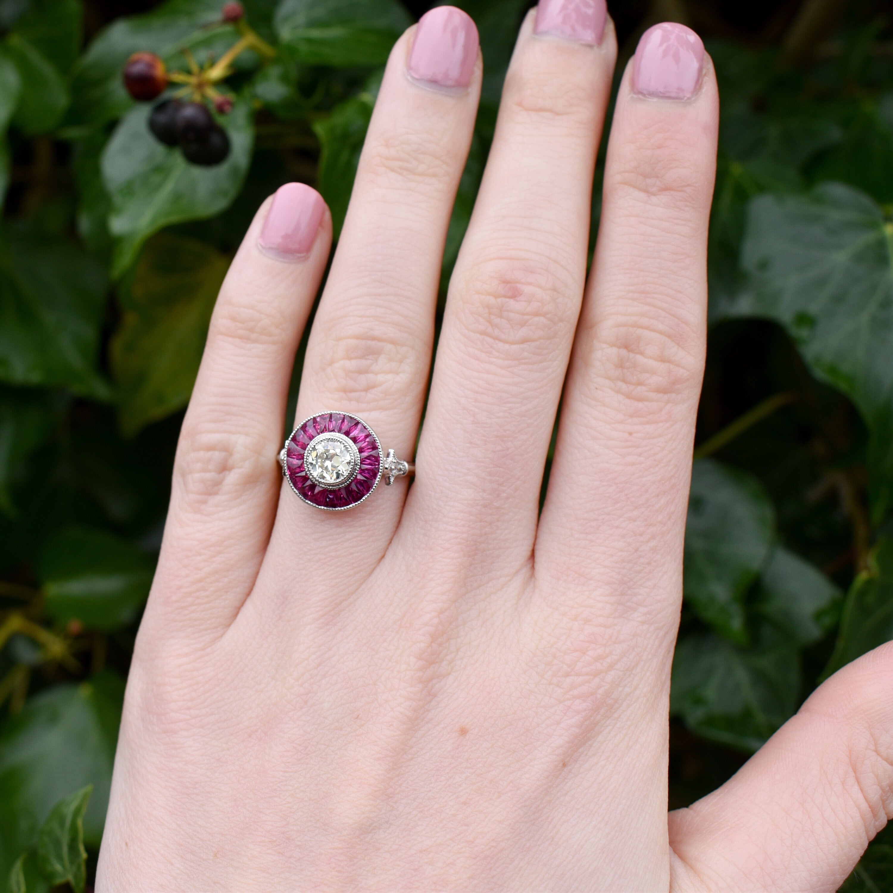 Ruby target ring outlet