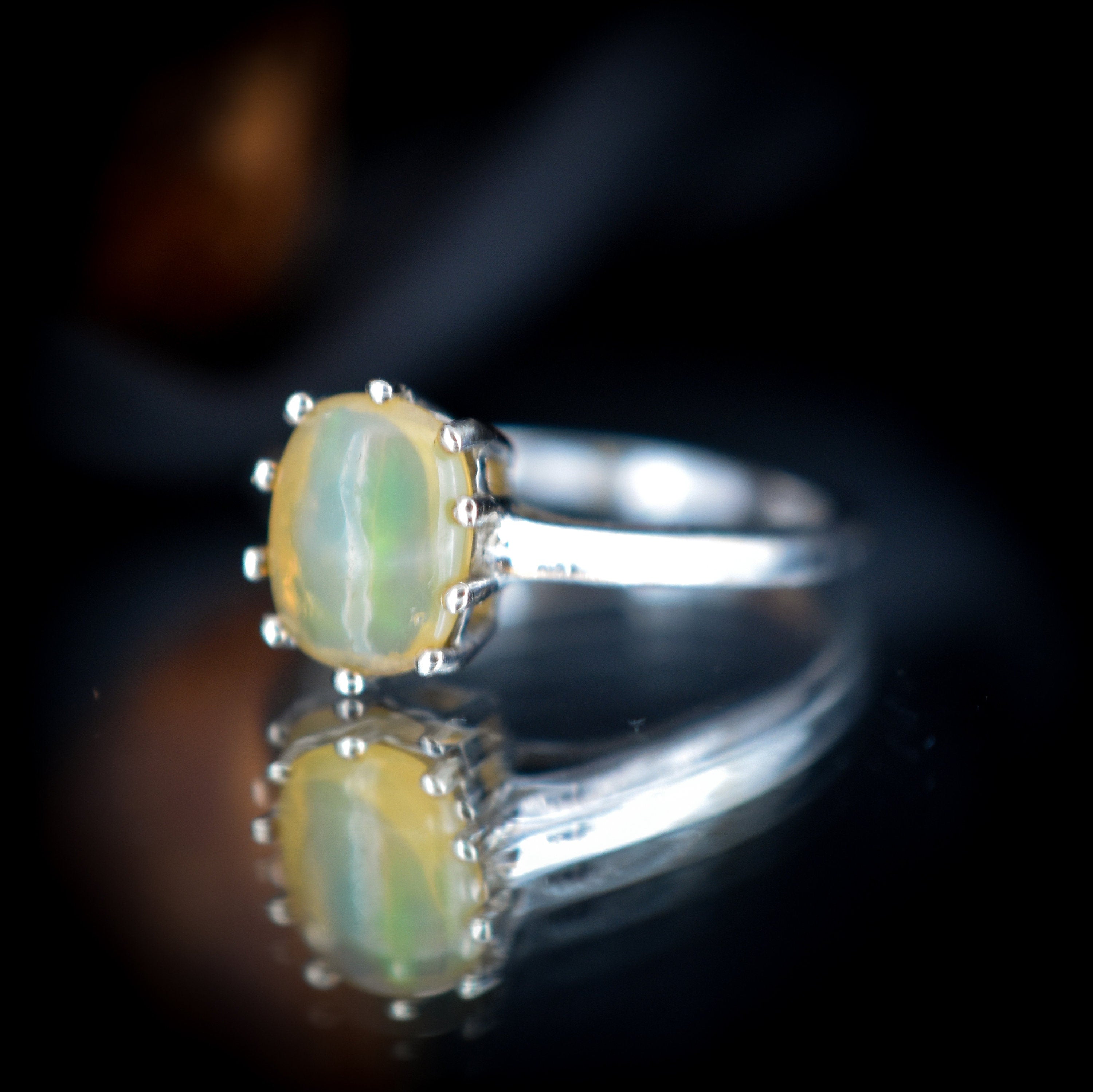 Opal solitaire on sale