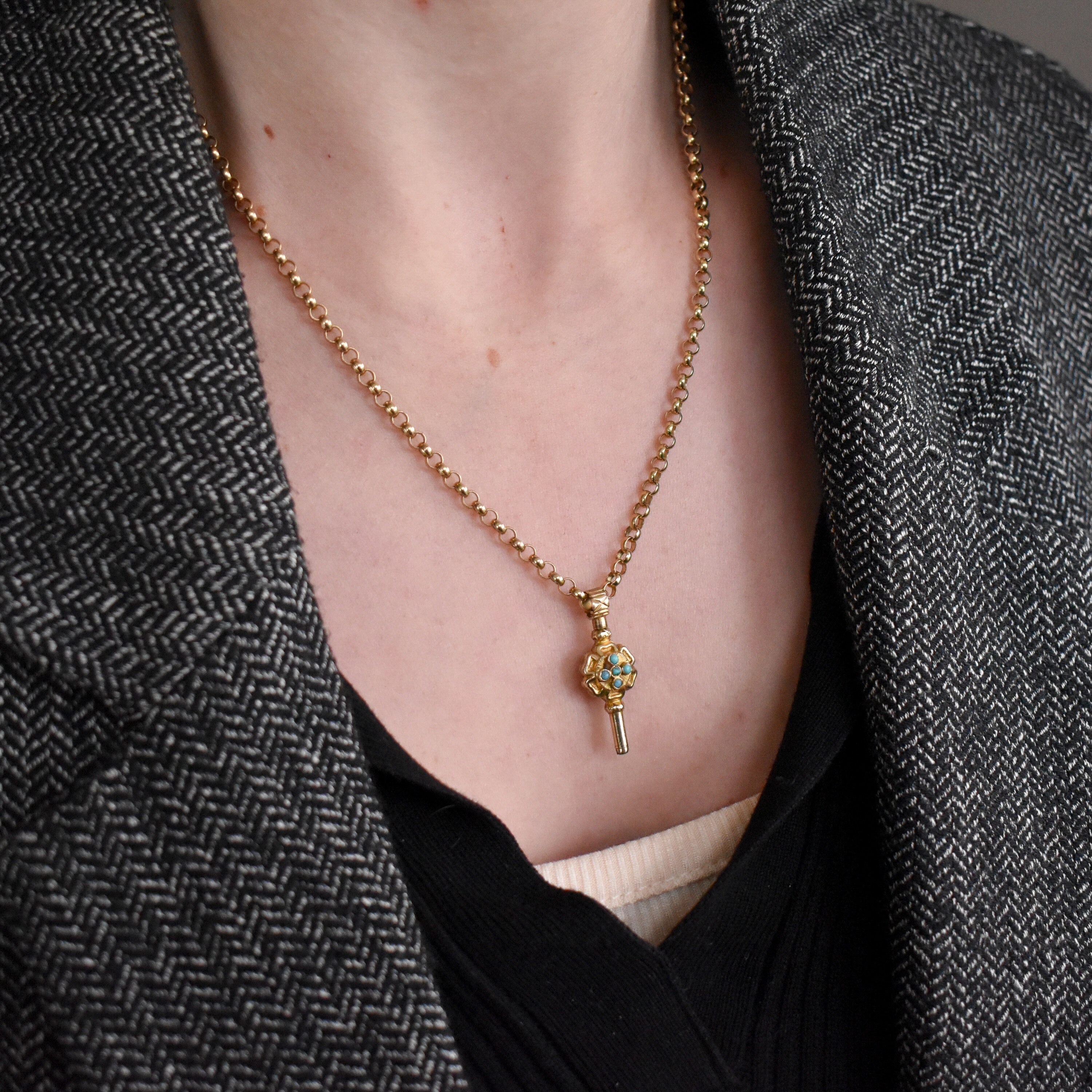 Key fob necklace new arrivals
